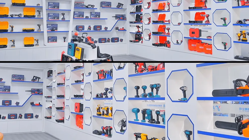 Tebowo lithium battery power tool showroom