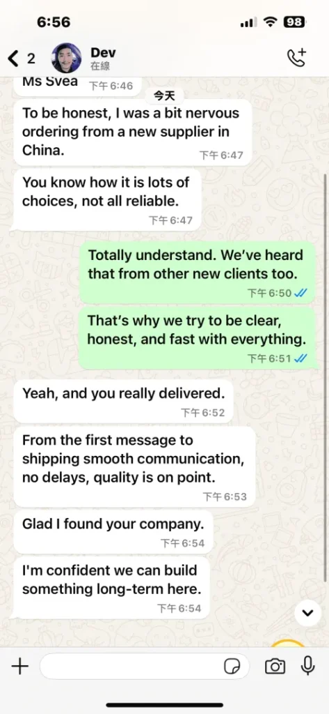 tebowo Lithium Battery Tools Customer WhatsApp Reviews 6