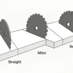 1bevel vs miter cuts