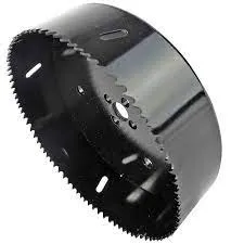 Black bi-metal hole saw cup