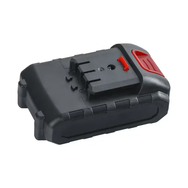 Removable lithium battery pack for a cordless chainsaw