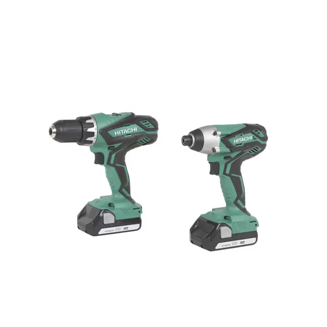 Pair of compact cordless tools